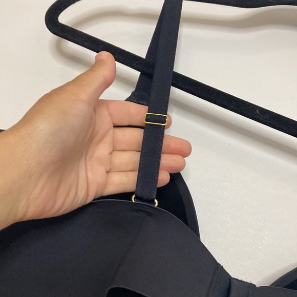 Knix Black Wingwoman Contour Bra Size 5 36D 38D 38C 40C Wireless Comfy - Picture 6 of 12